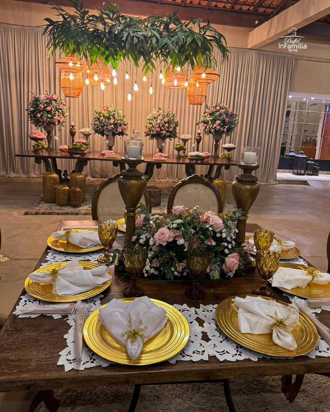 Celebração com o Buffet InFamília